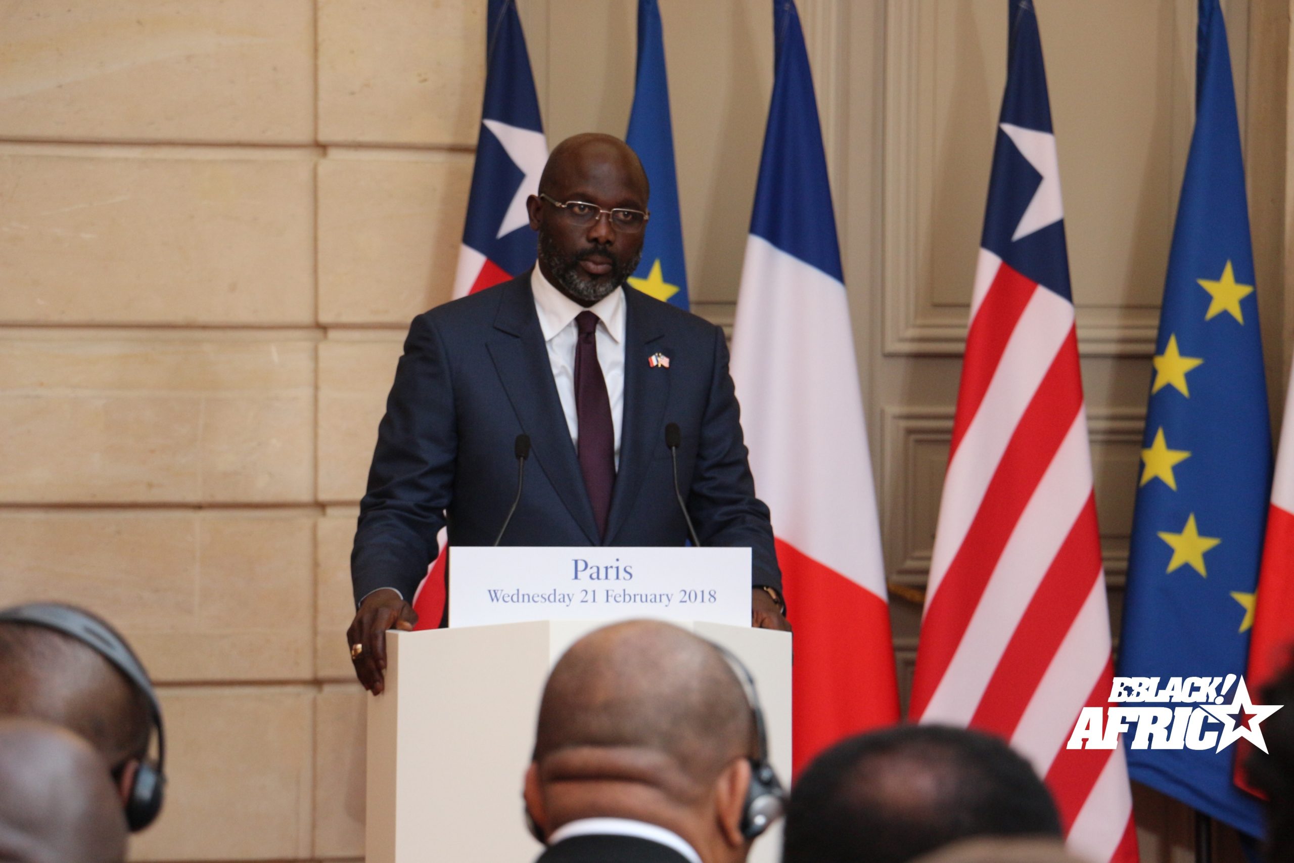 GEORGES-WEAH-MACRON-paris